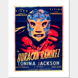 Vintage Mexican Cinema Icons Lucha Libre Posters and Art